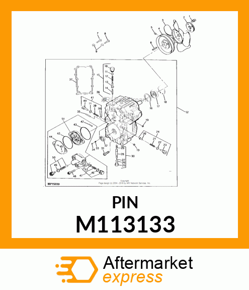 Pin M113133