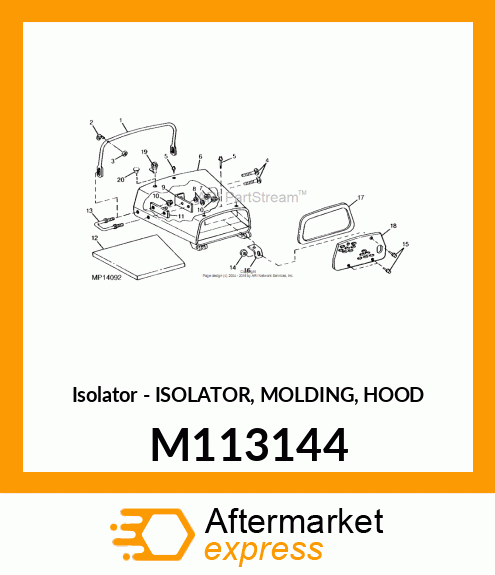 Isolator M113144