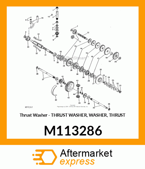 Thrust Washer M113286