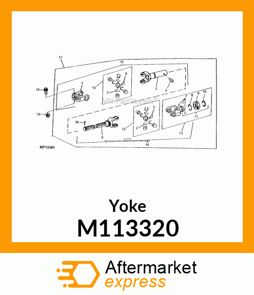 Yoke M113320