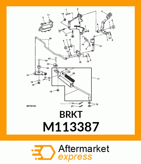 Bracket M113387