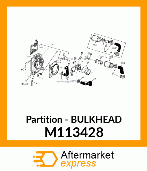 Partition - BULKHEAD M113428