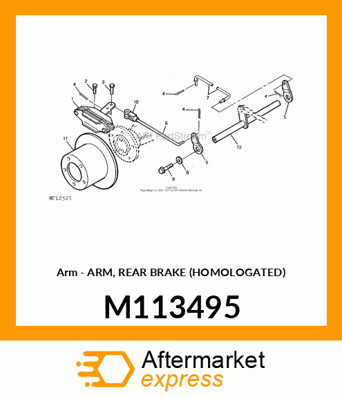 Arm M113495