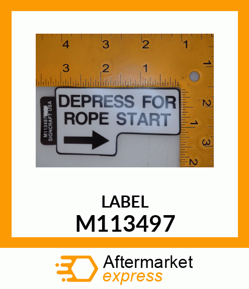 Label M113497