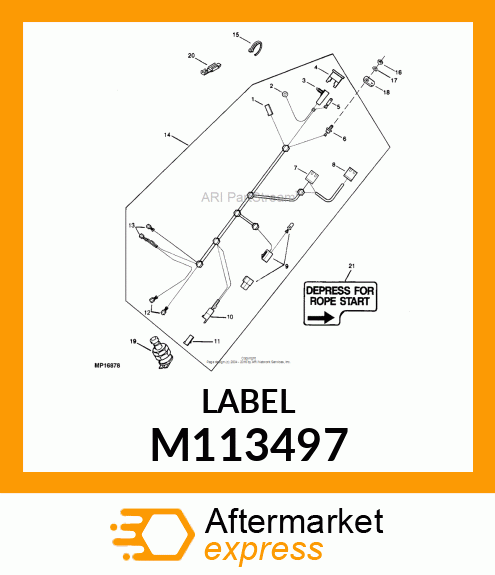 Label M113497