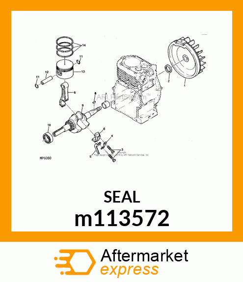 SEAL, OIL m113572