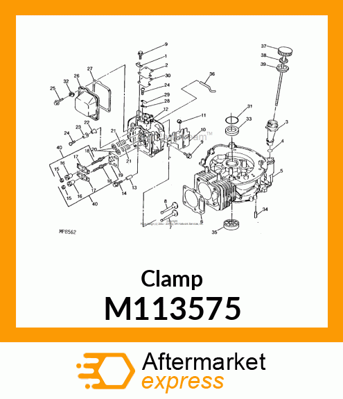 Clamp M113575