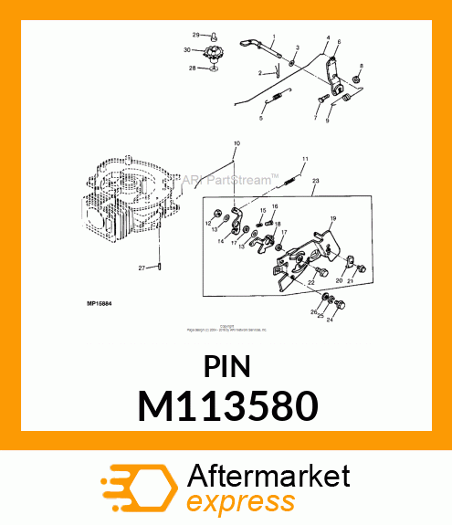 Arm Pivot M113580