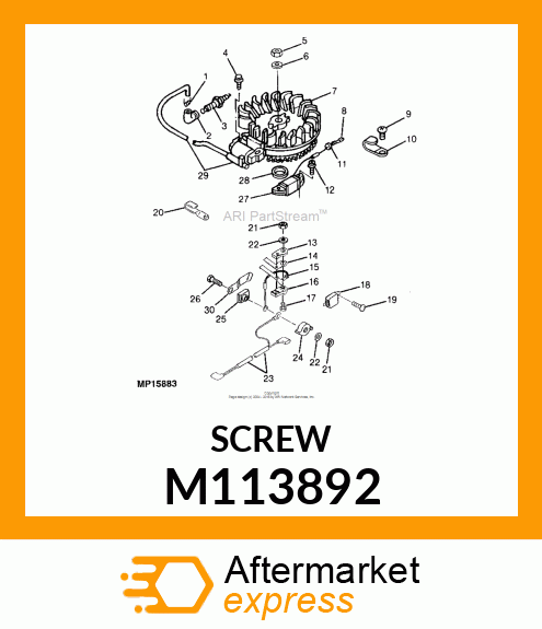 Screw M113892