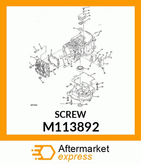 Screw M113892