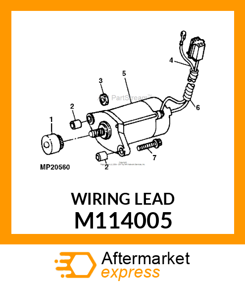 Wiring Lead M114005