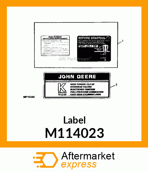 Label M114023