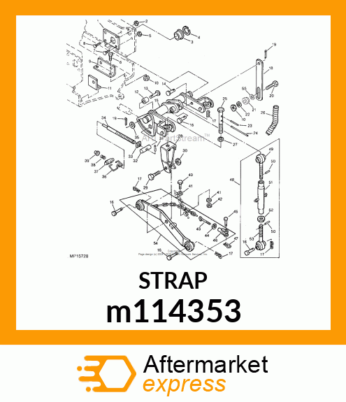 STRAP, STRAP, STOP (PAINTED) m114353