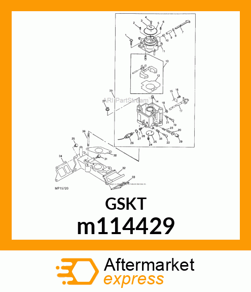 GASKET (CARBON) m114429