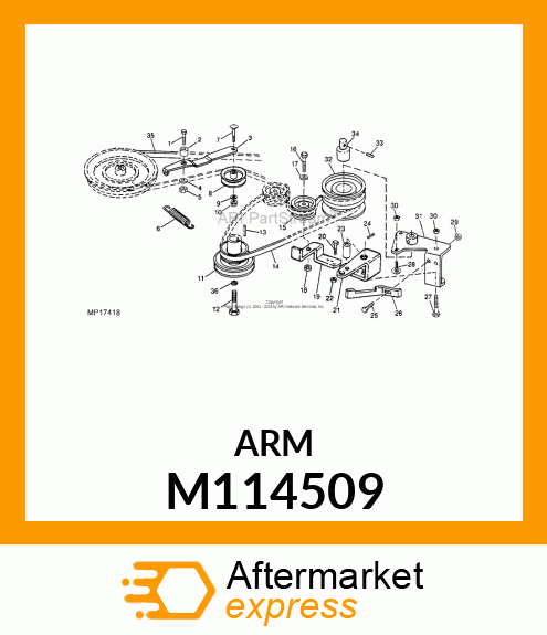 Arm M114509