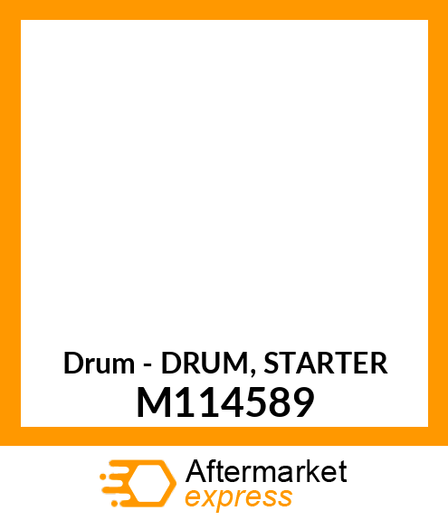 Drum - DRUM, STARTER M114589