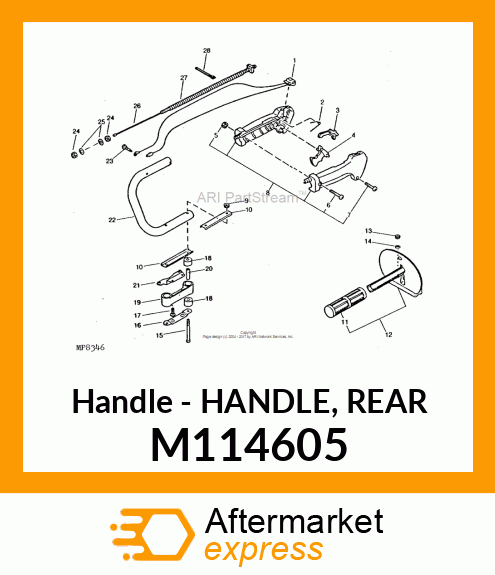 Handle M114605