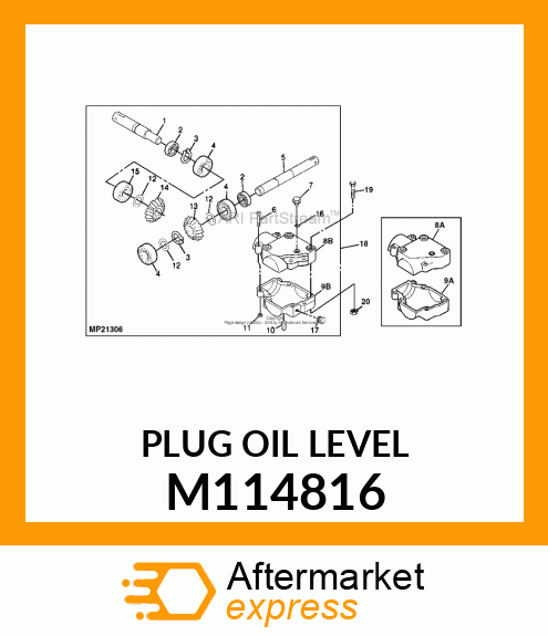 Plug Oil Level M114816