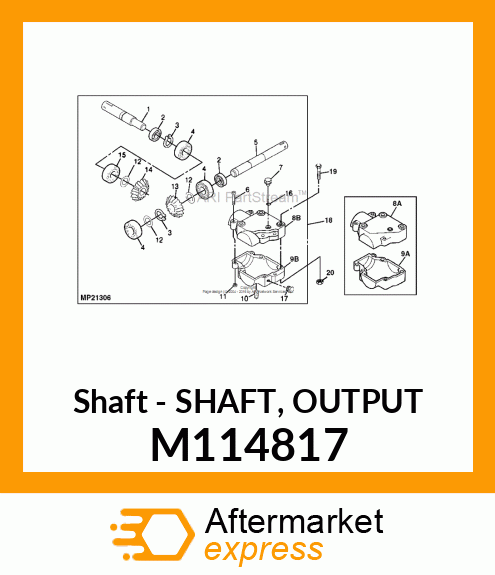 Shaft Output M114817