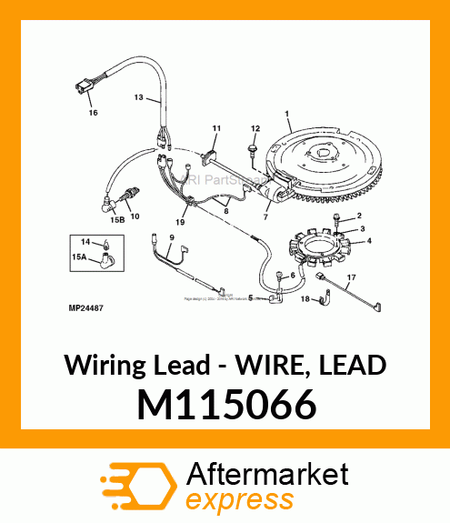 Wiring Lead - WIRE, LEAD M115066