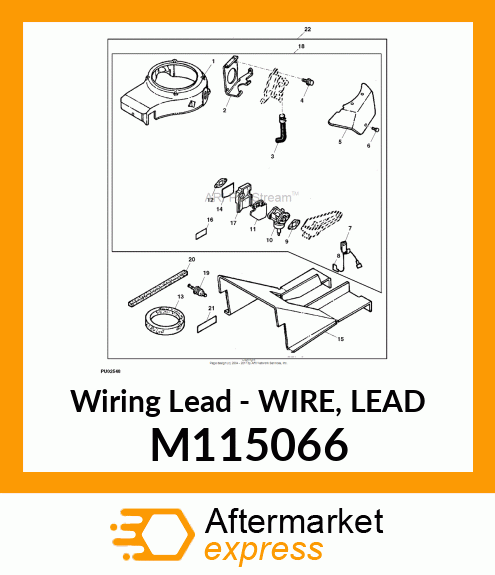 Wiring Lead - WIRE, LEAD M115066