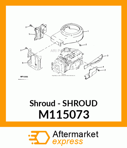 Shroud - SHROUD M115073