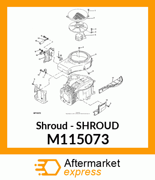 Shroud - SHROUD M115073