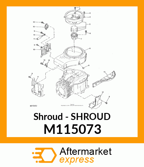 Shroud - SHROUD M115073