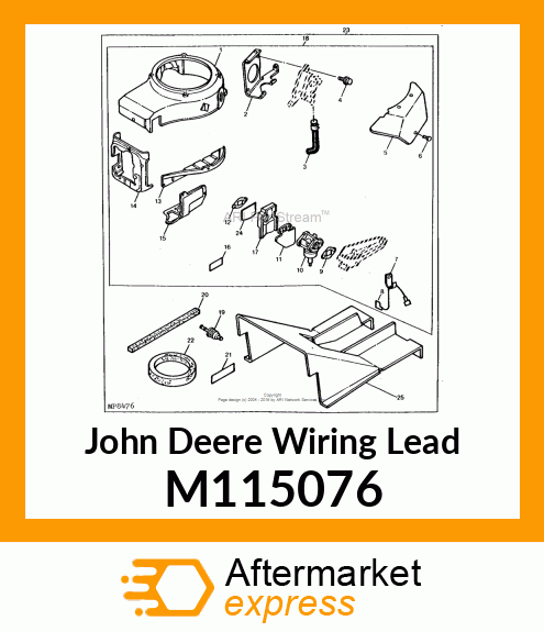 Wiring Lead M115076