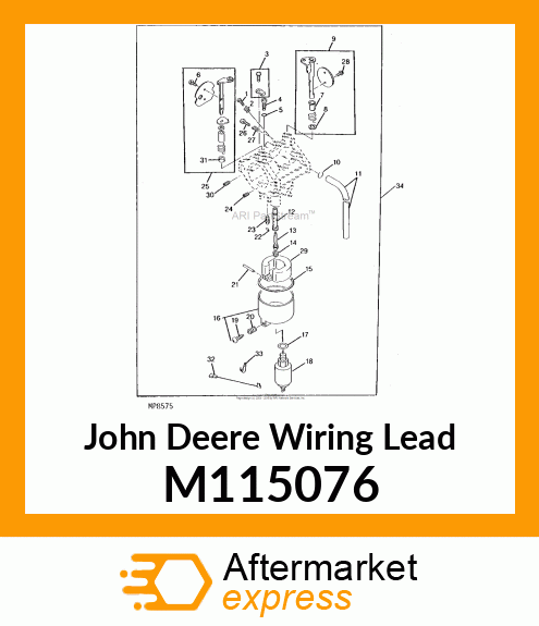 Wiring Lead M115076