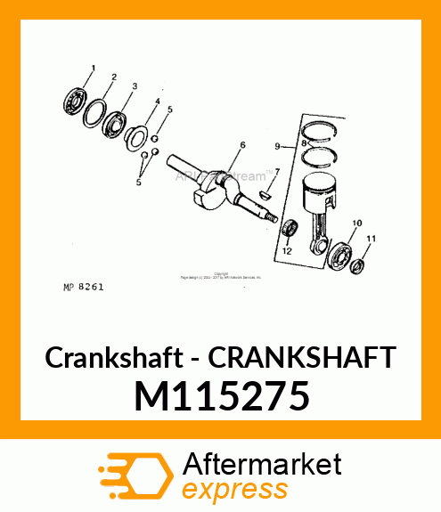 Crankshaft M115275