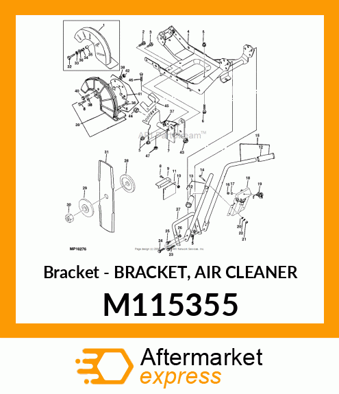 Bracket M115355