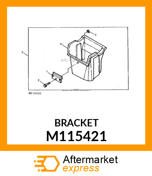 Bracket M115421