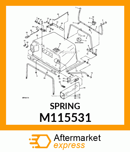 SPRING M115531