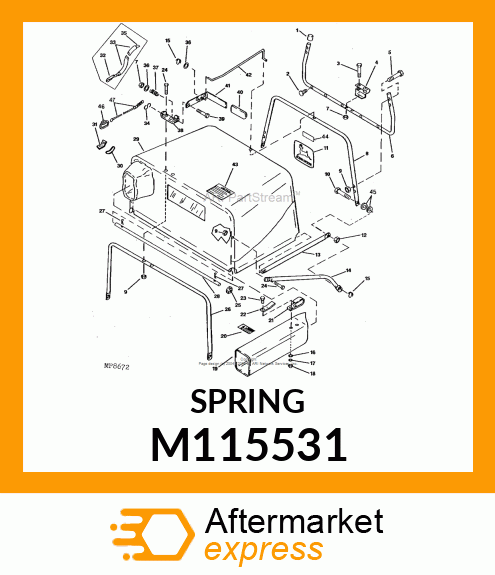 SPRING M115531