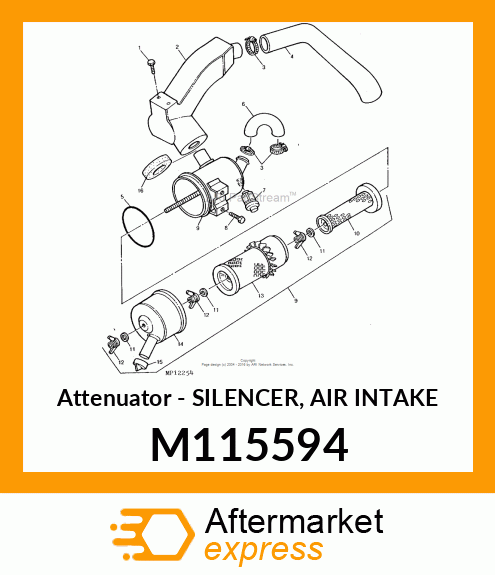 Attenuator M115594