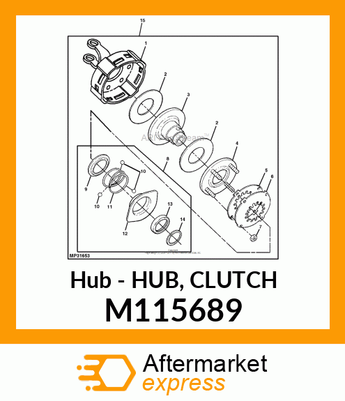 Hub M115689