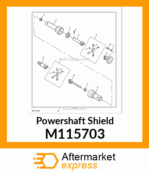 Powershaft Shield M115703