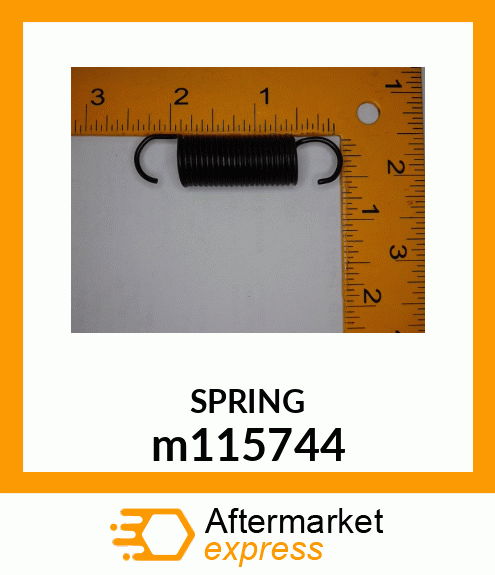 SPRING, PARK BRAKE m115744