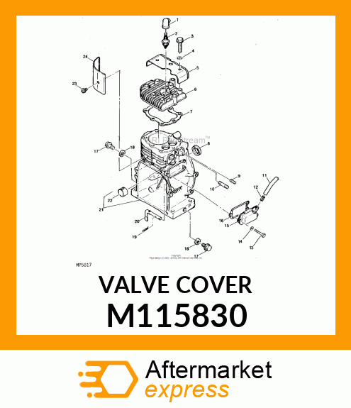 Valve Cover M115830