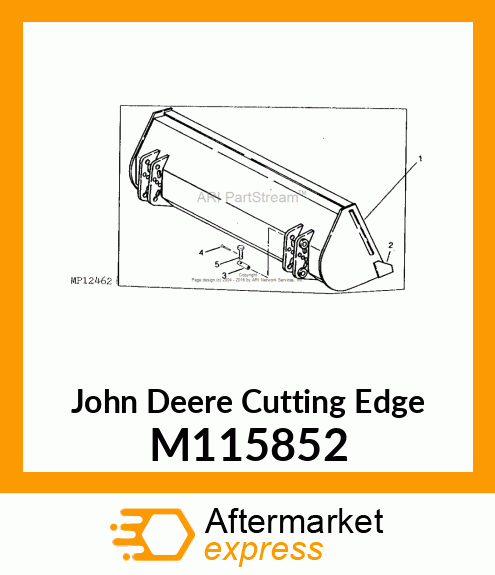 EDGE, CUTTING (54" BUCKET) M115852