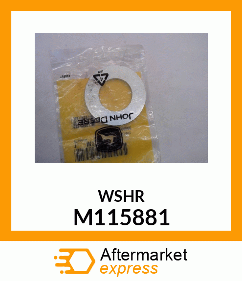 WASHER, DEFLECTOR M115881