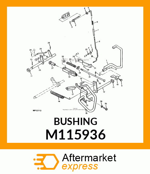 Bushing M115936