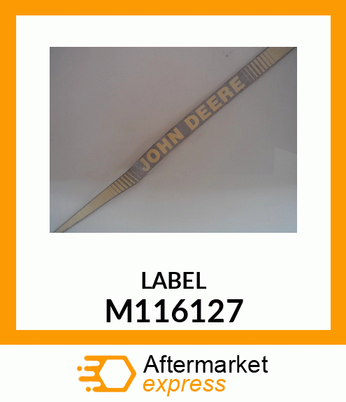 Label M116127