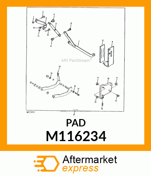 Pad M116234