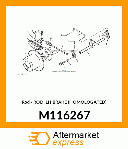 Rod M116267