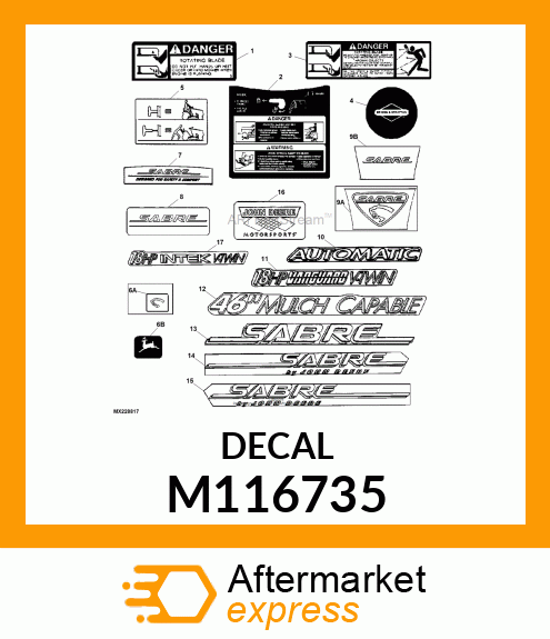 Label M116735
