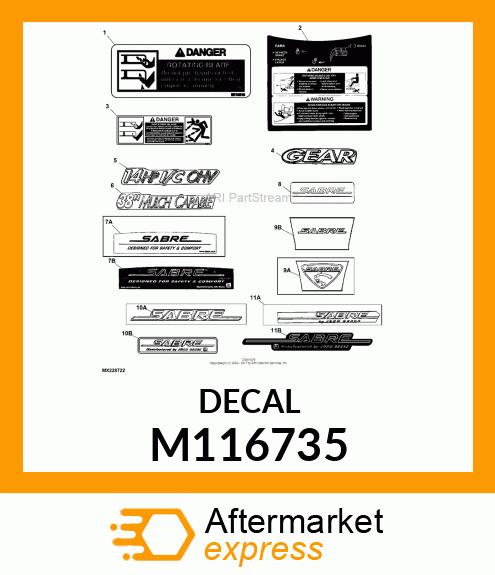 Label M116735