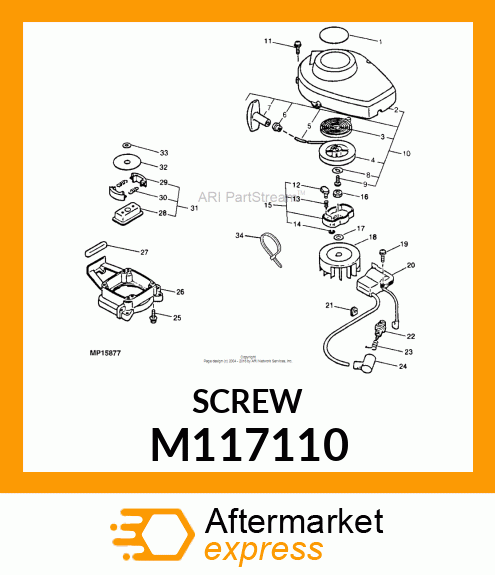 Screw M117110