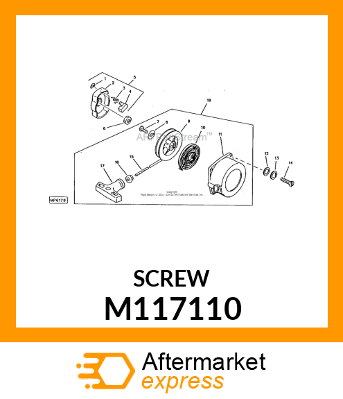 Screw M117110